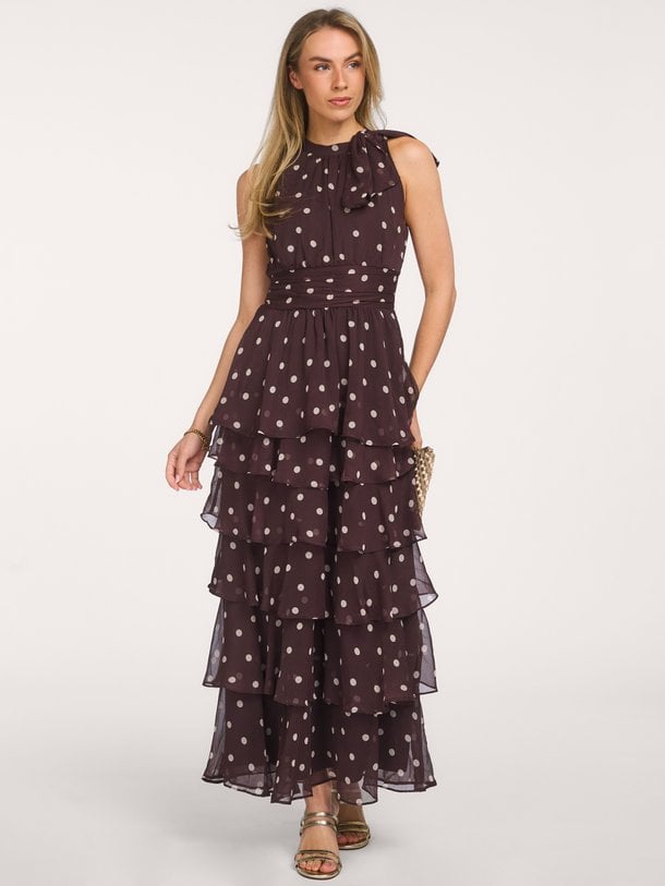 Ontdek de Marli Big Dot Dress van Neo Noir bij Orangebag. Op werkdagen voor 21:45 besteld, morgen in huis.