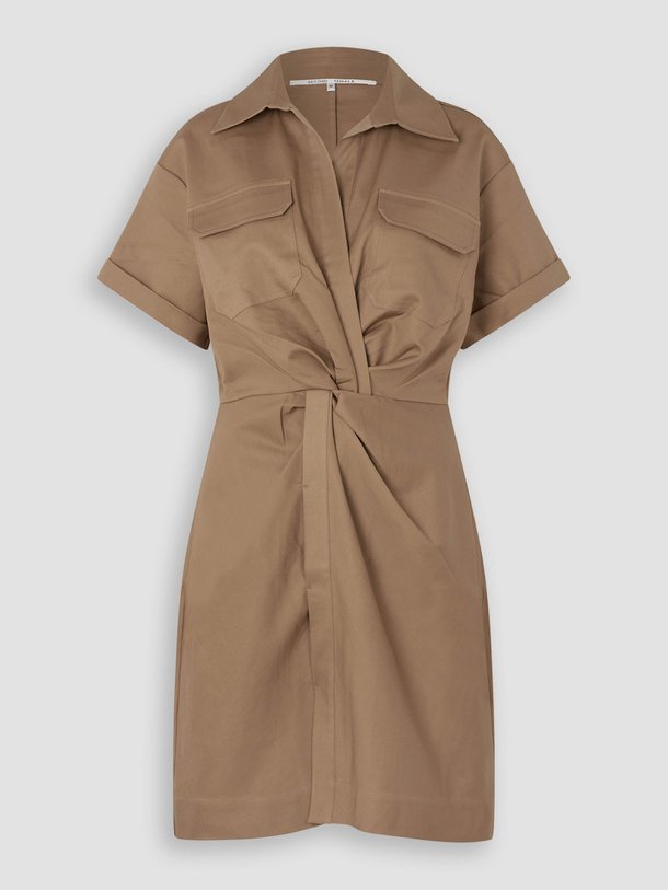 Ontdek de Cheera katoenmix jurk van Second Female in de kleur bruin bij Orangebag. Op werkdagen voor 21:45 besteld, morgen in huis.