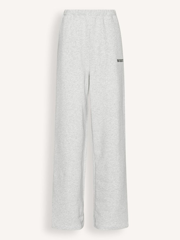 Ontdek de Daniella organic cotton joggingbroek van Rotate Birger Christensen in de kleur Lichtgrijs bij Orangebag. Op werkdagen voor 21:45 besteld, morgen in huis.