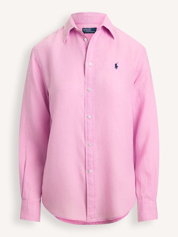Ontdek de Linnen blouse van Ralph Lauren in de kleur Roze bij Orangebag. Op werkdagen voor 21:45 besteld, morgen in huis.