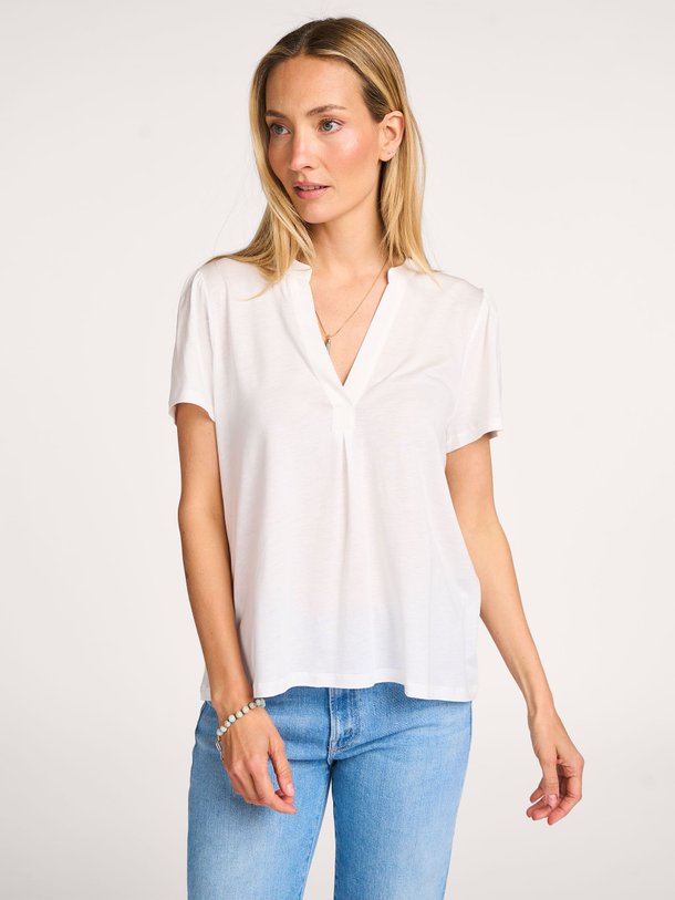 Ontdek de Driana lyocell/katoenmix top van La Fee Maraboutee in de kleur ecru bij Orangebag. Op werkdagen voor 21:45 besteld, morgen in huis.