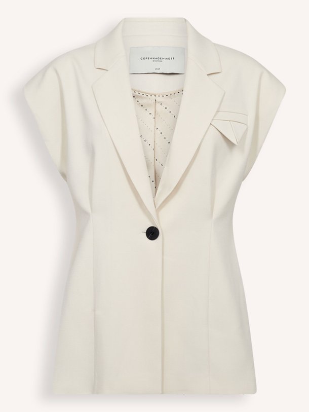 Ontdek de Tailor viscosemix blazer van Copenhagen Muse in de kleur ecru bij Orangebag. Op werkdagen voor 21:45 besteld, morgen in huis.