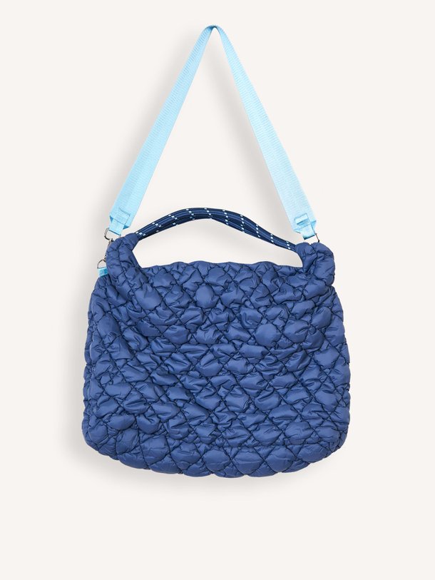 Ontdek de Hela geweven schouder-/handtas van Bellerose in de kleur Blauw bij Orangebag. Op werkdagen voor 21:45 besteld, morgen in huis.