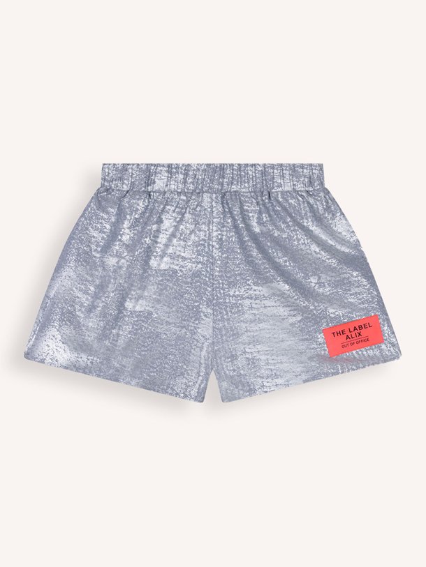 Ontdek de Viscosemix short van Alix The Label in de kleur zilverkleur bij Orangebag. Op werkdagen voor 21:45 besteld, morgen in huis.