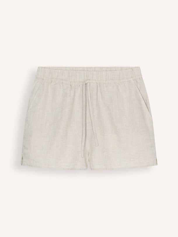 Ontdek de Linnen short van Closed in de kleur Zand bij Orangebag. Op werkdagen voor 21:45 besteld, morgen in huis.