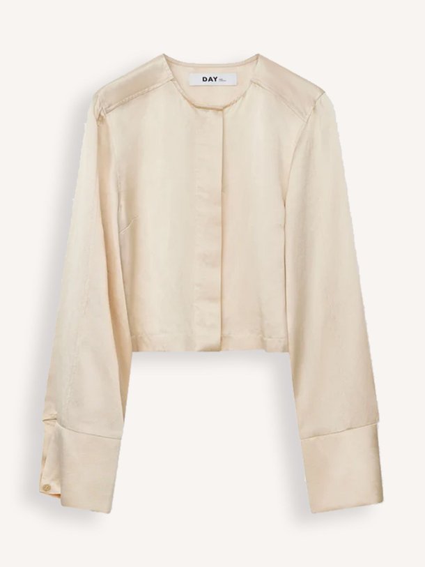 Ontdek de Carin viscosemix glanzende blouse van DAY Birger et Mikkelsen in de kleur goudkleur bij Orangebag. Op werkdagen voor 21:45 besteld, morgen in huis.