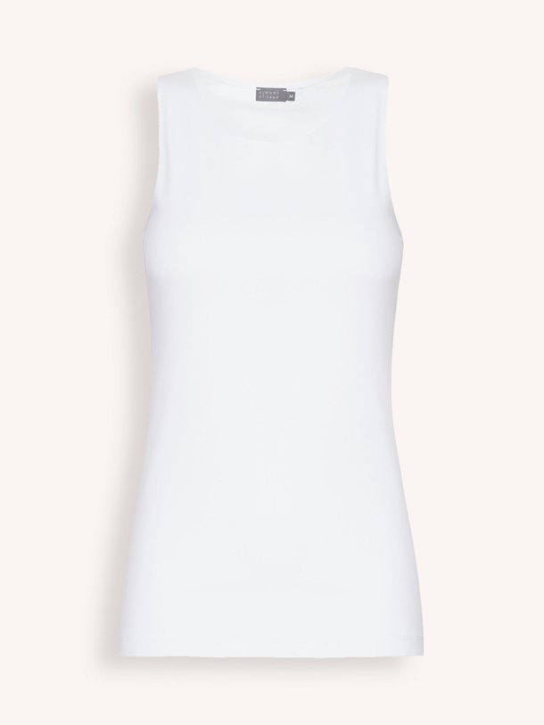 Ontdek de Katoenmix tanktop van No Man's Land in de kleur Wit bij Orangebag. Op werkdagen voor 21:45 besteld, morgen in huis.