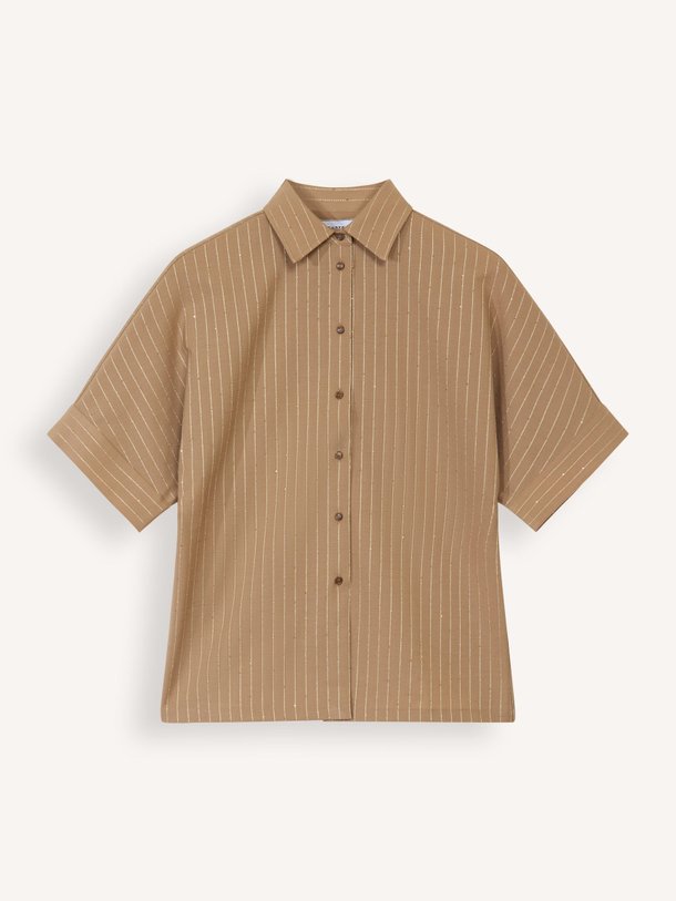 Ontdek de Keen wolmix blouse van Chptr-s in de kleur camel bij Orangebag. Op werkdagen voor 21:45 besteld, morgen in huis.