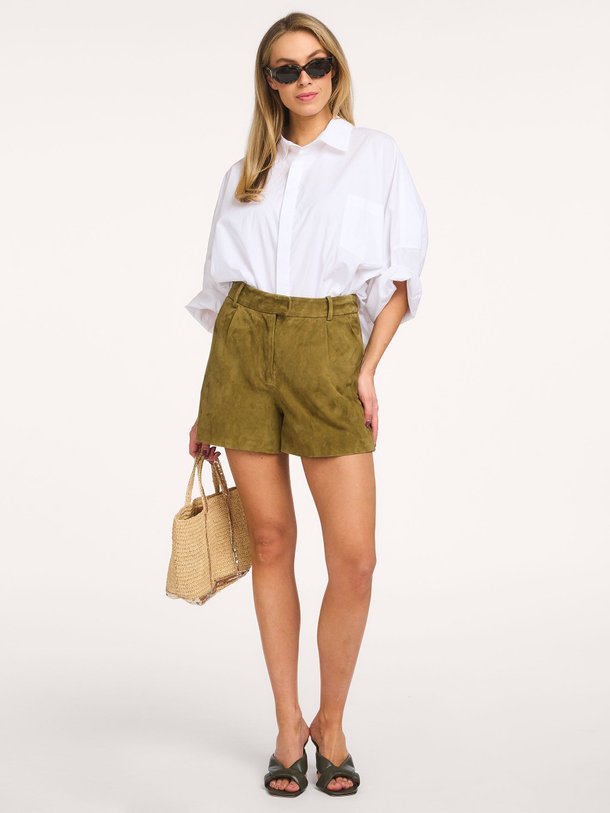 Ontdek de Sofie, suède short van Studio AR bij Orangebag. Op werkdagen voor 21:45 besteld, morgen in huis.