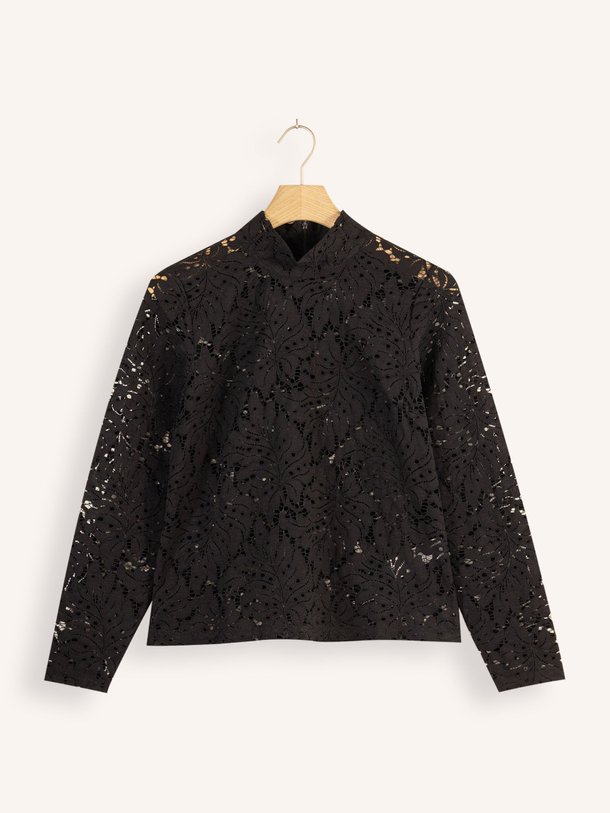 Ontdek de Zovola katoenmix opengewerkte top van La Fee Maraboutee in de kleur zwart bij Orangebag. Op werkdagen voor 21:45 besteld, morgen in huis.