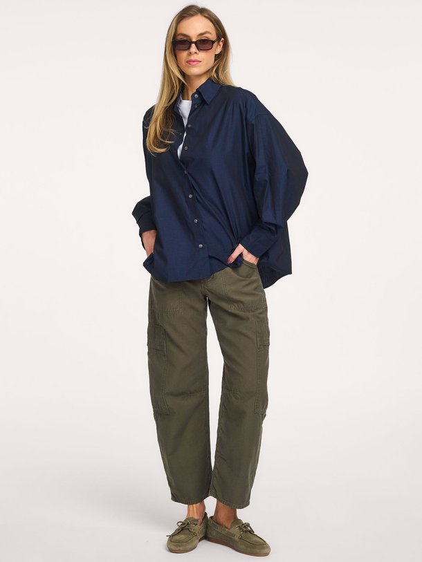 Ontdek de Katoenen blouse van Closed in de kleur Donkerblauw bij Orangebag. Op werkdagen voor 21:45 besteld, morgen in huis.