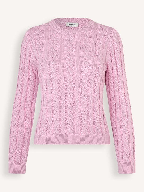 Ontdek de Sabre organic cotton kabeltrui van Modstrom in de kleur Lila bij Orangebag. Op werkdagen voor 21:45 besteld, morgen in huis.