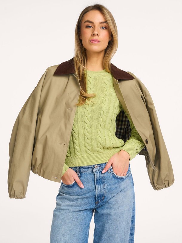 Ontdek de Sabre organic cotton kabeltrui van Modstrom in de kleur Groen bij Orangebag. Op werkdagen voor 21:45 besteld, morgen in huis.