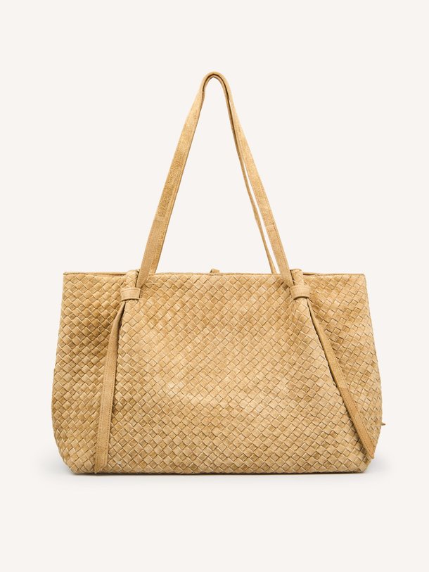 Ontdek de Liandra suède gevlochten schoudertas van Studio AR in de kleur Olijfgroen bij Orangebag. Op werkdagen voor 21:45 besteld, morgen in huis.