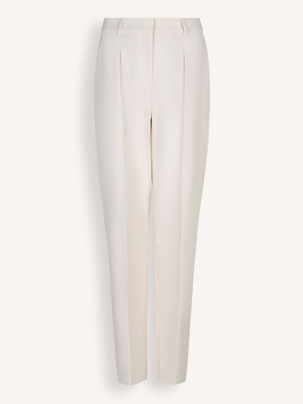 Ontdek de Sutton viscosemix pantalon van Dante 6 in de kleur Crème bij Orangebag. Op werkdagen voor 21:45 besteld, morgen in huis.