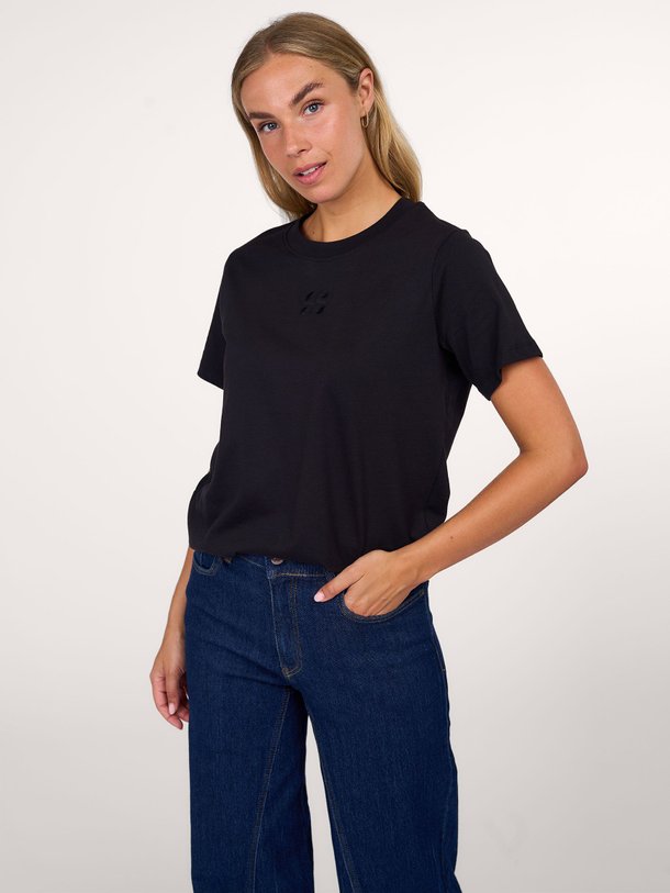 Ontdek de Seattle katoenen logo T-shirt van My Essential Wardrobe in de kleur zwart bij Orangebag. Op werkdagen voor 21:45 besteld, morgen in huis.