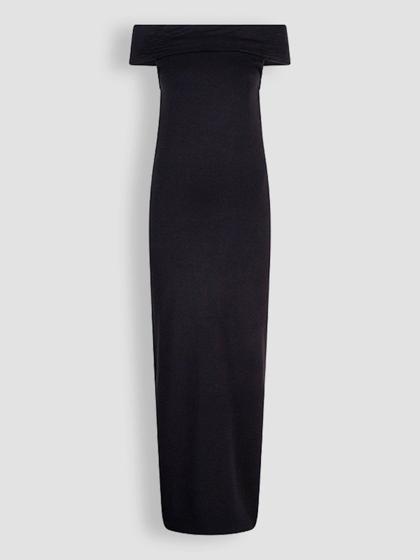 Ontdek de Elevated modalmix off shoulder maxi jurk van Chptr-s in de kleur zwart bij Orangebag. Op werkdagen voor 21:45 besteld, morgen in huis.