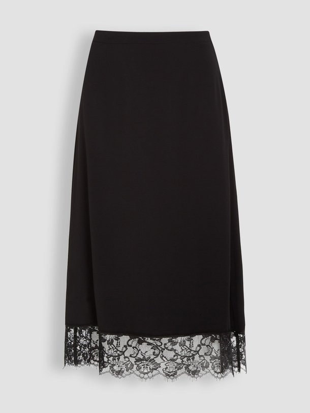Ontdek de Viscose A-lijn rok van Tommy Hilfiger in de kleur zwart bij Orangebag. Op werkdagen voor 21:45 besteld, morgen in huis.