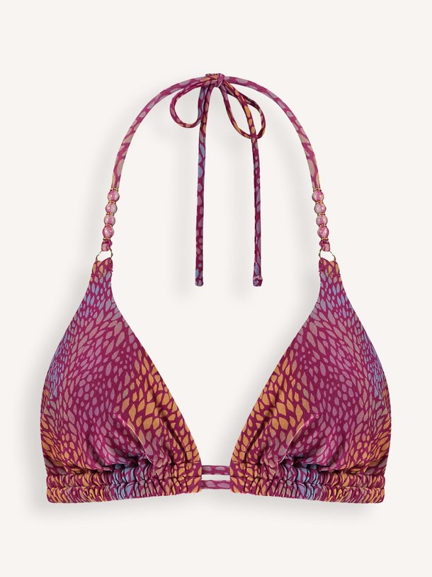 Ontdek de Burgundy Drops voorgevormde bikinitop van Cyell in de kleur Paars bij Orangebag. Op werkdagen voor 21:45 besteld, morgen in huis.