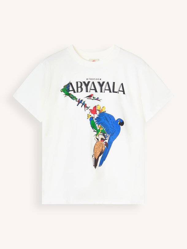 Ontdek de ABYA YALA RELAXED T-SHIRT van Farm Rio bij Orangebag. Op werkdagen voor 21:45 besteld, morgen in huis.