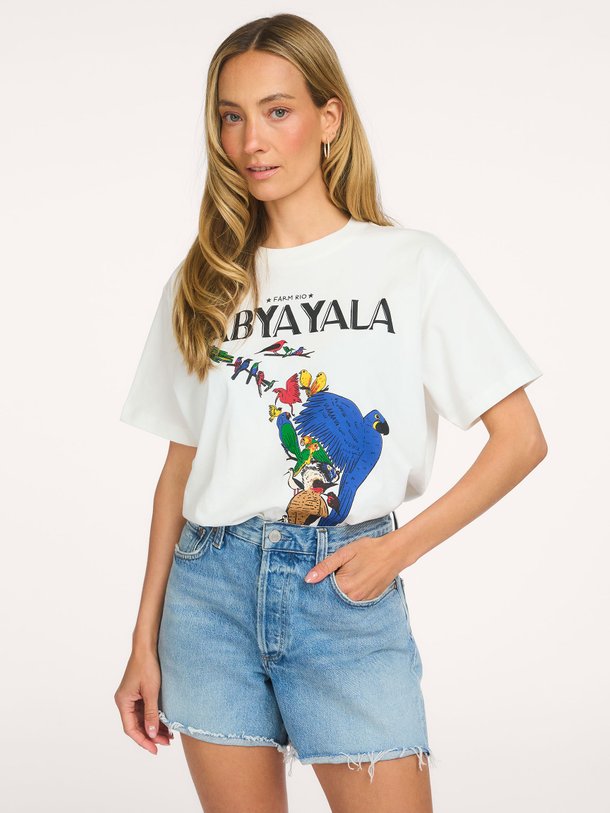 Ontdek de ABYA YALA RELAXED T-SHIRT van Farm Rio bij Orangebag. Op werkdagen voor 21:45 besteld, morgen in huis.