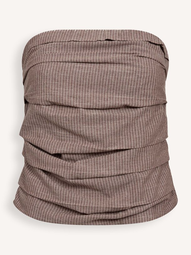 Ontdek de Jiho katoenmix strapless top van Co'Couture in de kleur Lichtbruin bij Orangebag. Op werkdagen voor 21:45 besteld, morgen in huis.