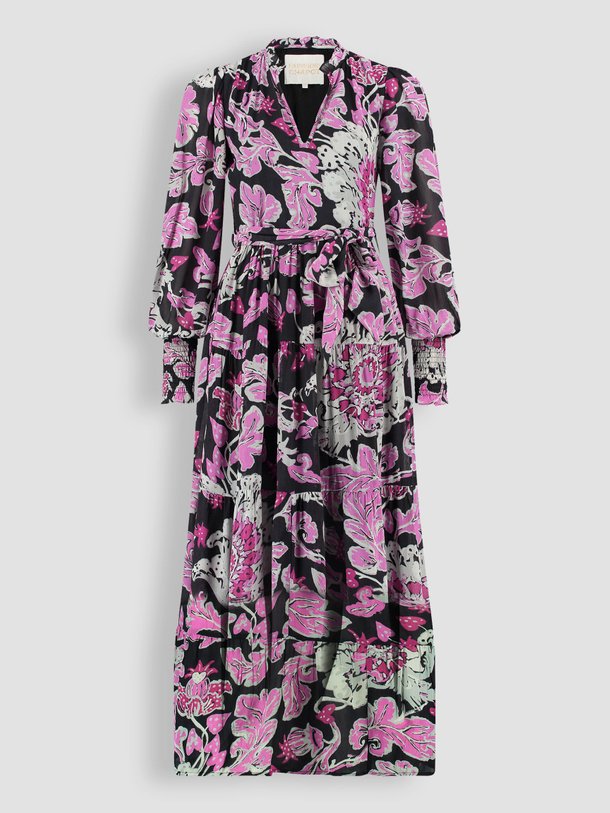 Ontdek de Chou Chou viscose maxi jurk met print van Fabienne Chapot in de kleur roze bij Orangebag. Op werkdagen voor 21:45 besteld, morgen in huis.