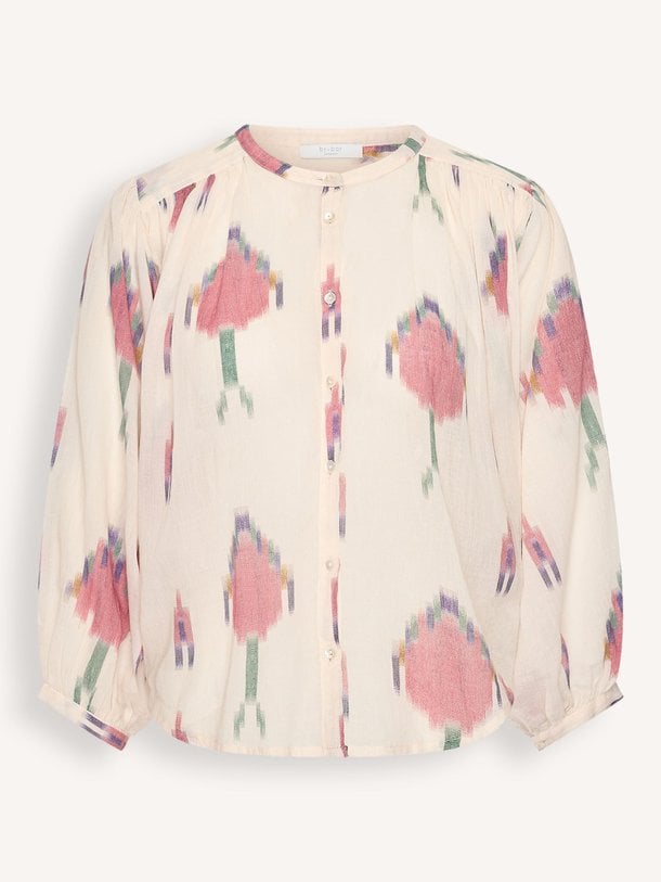 Ontdek de Becky organic cotton blouse van By-Bar in de kleur Beige bij Orangebag. Op werkdagen voor 21:45 besteld, morgen in huis.