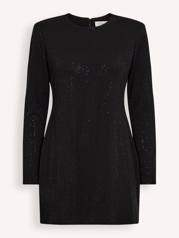 Ontdek de Storai geweven jurk met studs van Copenhagen Muse in de kleur zwart bij Orangebag. Op werkdagen voor 21:45 besteld, morgen in huis.