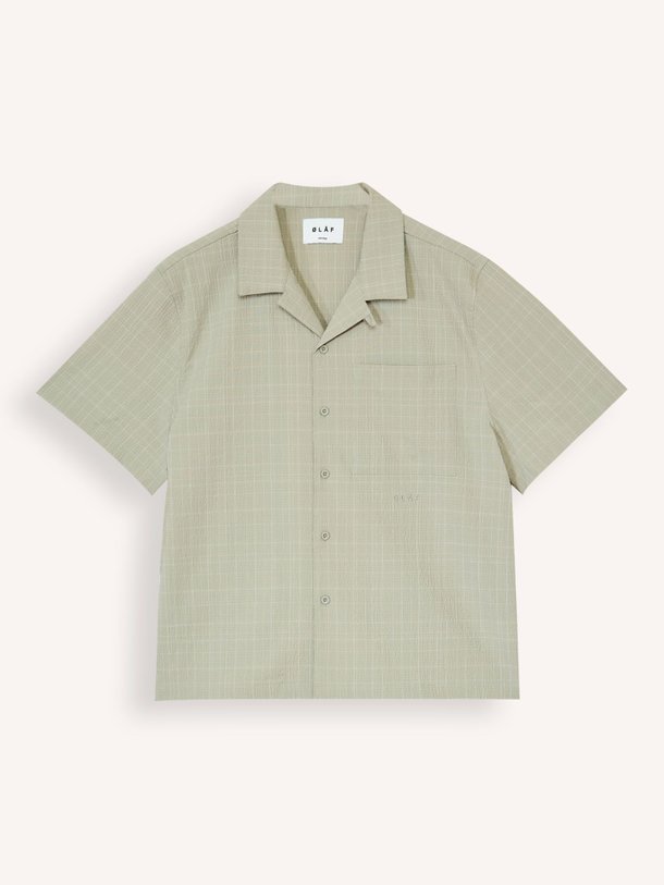 Ontdek de Geweven overhemd met dessin van OLAF in de kleur lichtgroen bij Orangebag. Op werkdagen voor 21:45 besteld, morgen in huis.