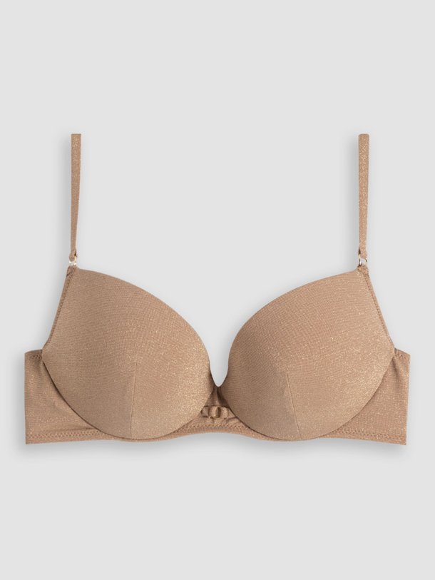 Ontdek de Summer Glow push up bikinitop met lurex van Aubade in de kleur zand bij Orangebag. Op werkdagen voor 21:45 besteld, morgen in huis.