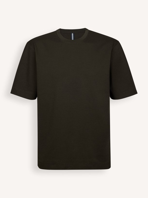 Ontdek de Organic cotton T-shirt van Profuomo in de kleur Donkerbruin bij Orangebag. Op werkdagen voor 21:45 besteld, morgen in huis.