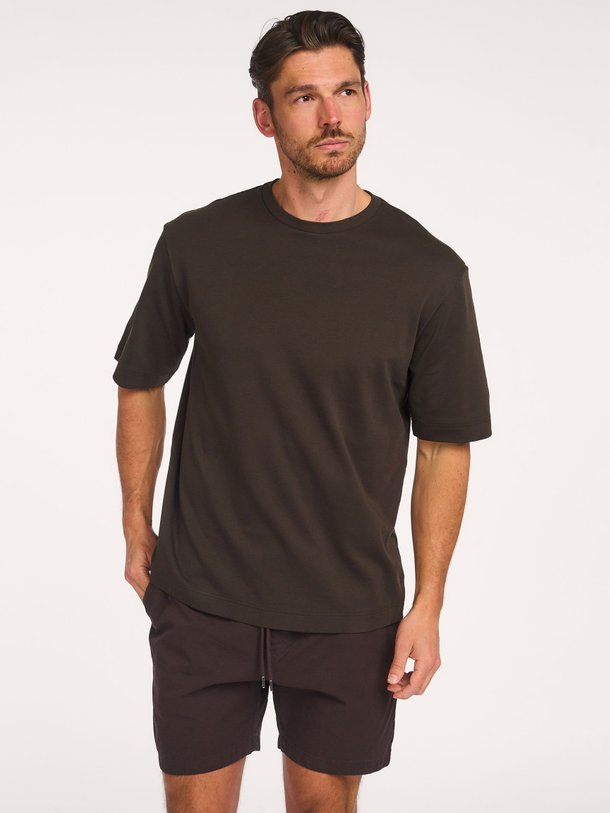 Ontdek de Organic cotton T-shirt van Profuomo in de kleur Donkerbruin bij Orangebag. Op werkdagen voor 21:45 besteld, morgen in huis.