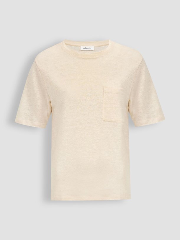 Ontdek de Water linnen slub top van Alchemist in de kleur ecru bij Orangebag. Op werkdagen voor 21:45 besteld, morgen in huis.