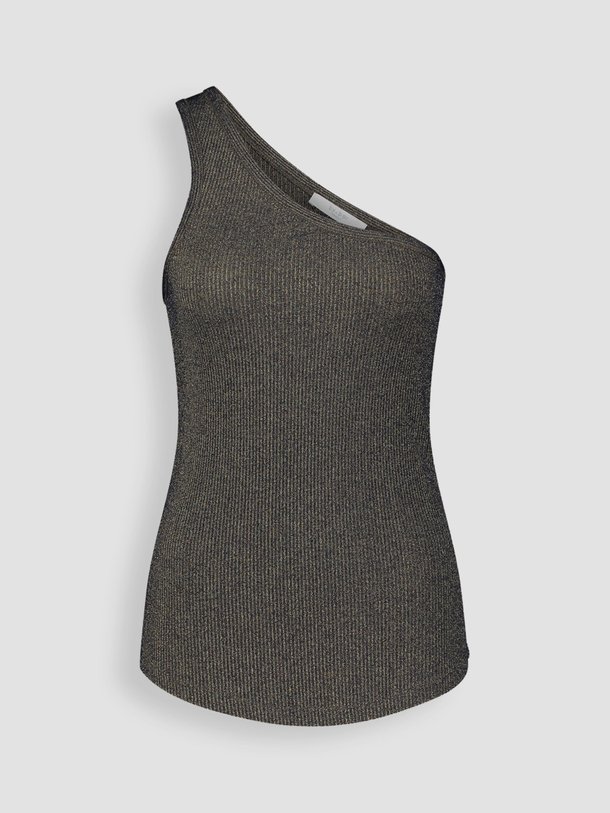 Ontdek de Charly viscosemix one shoulder top met lurex van By-Bar in de kleur goudkleur bij Orangebag. Op werkdagen voor 21:45 besteld, morgen in huis.