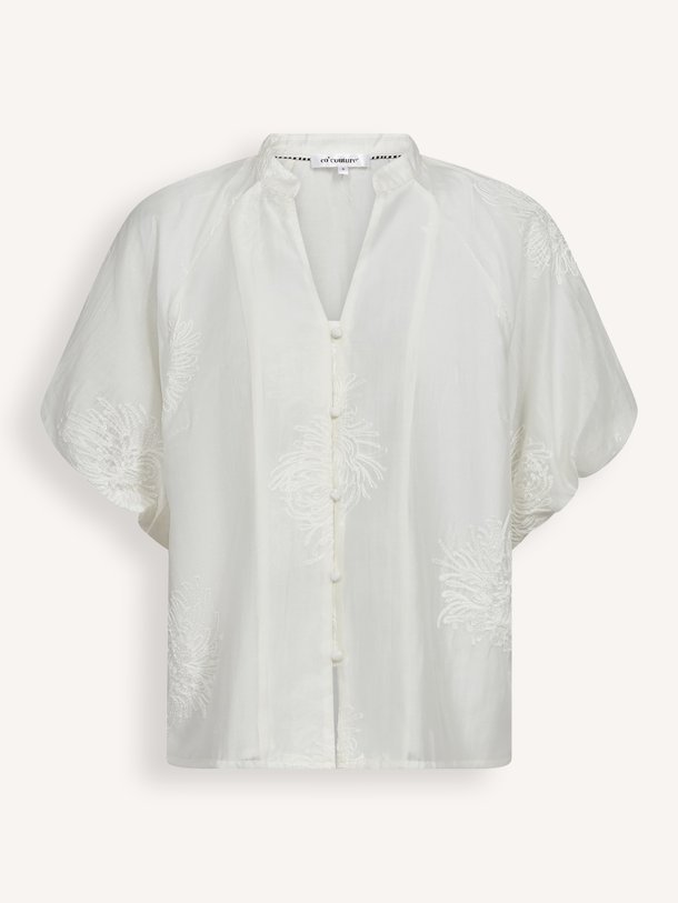 Co'Couture Nea geweven blouse - Wit Ontdek de Nea geweven blouse van Co'Couture in de kleur Wit bij Orangebag. Op werkdagen voor 21:45 besteld, morgen in huis.
