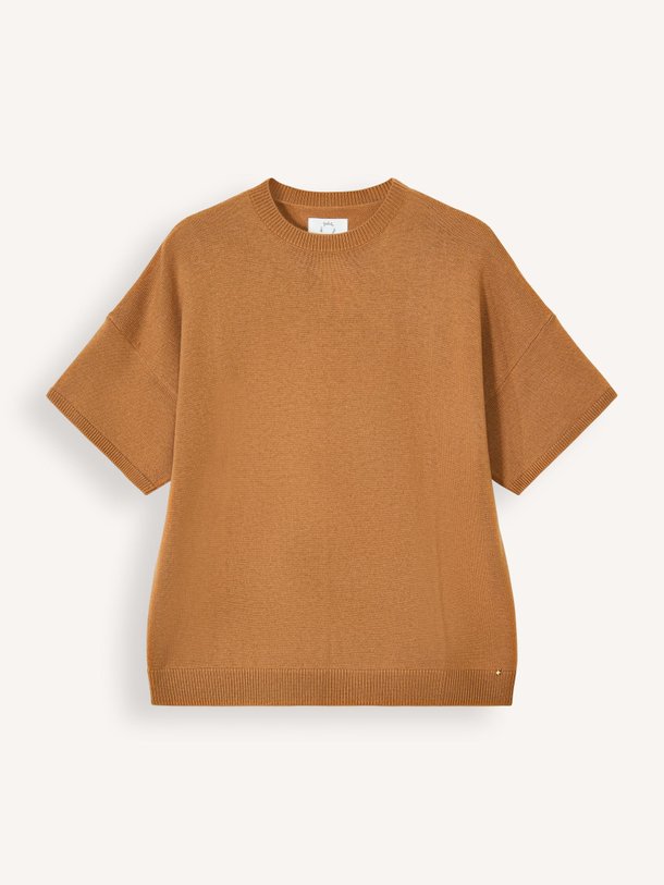 Ontdek de Merino wollen trui van Des Petits Hauts in de kleur Bruin bij Orangebag. Op werkdagen voor 21:45 besteld, morgen in huis.