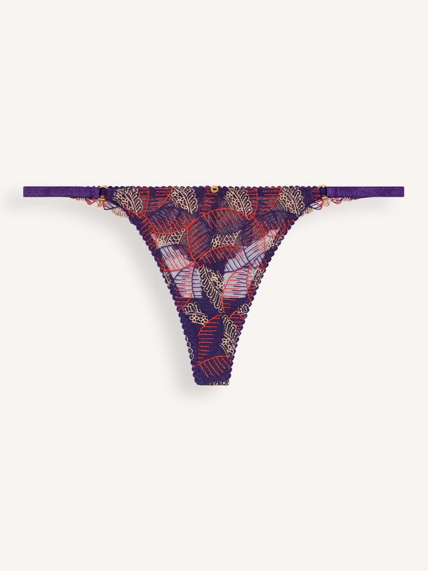 Ontdek de Life Celebration mesh string met borduursel van Aubade in de kleur paars bij Orangebag. Op werkdagen voor 21:45 besteld, morgen in huis.