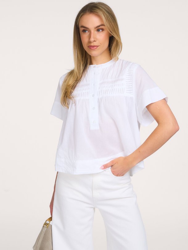 Ontdek de Maise SS Blouse van Second Female bij Orangebag. Op werkdagen voor 21:45 besteld, morgen in huis.