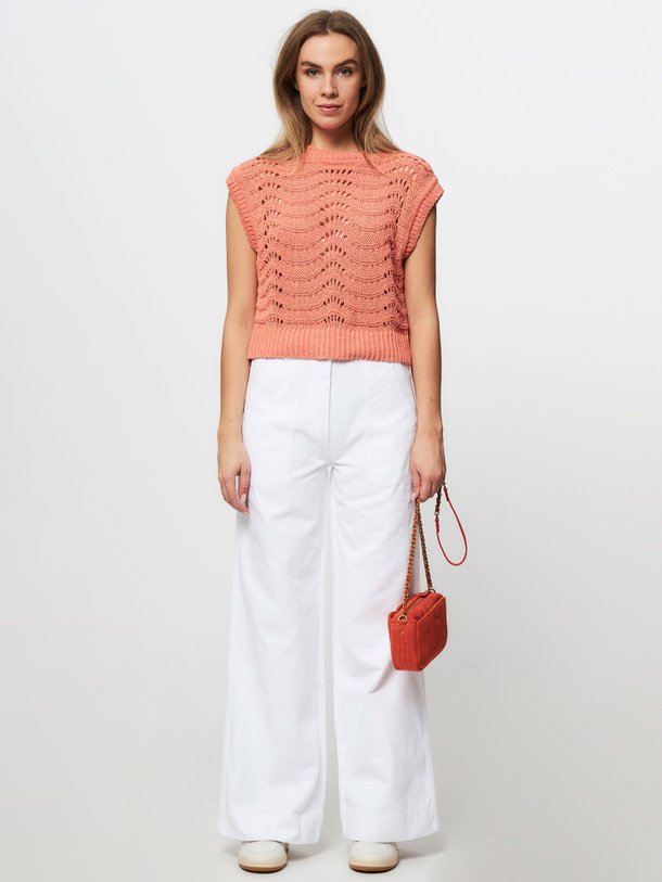 Ontdek de Ernest high waist wide leg non-stretch jeans van Sessun in de kleur wit bij Orangebag. Op werkdagen voor 21:45 besteld, morgen in huis.