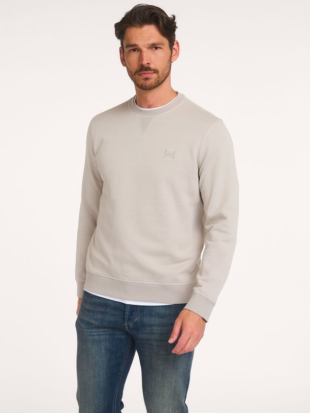 Ontdek de Westart, katoenen sweater van Boss bij Orangebag. Op werkdagen voor 21:45 besteld, morgen in huis.