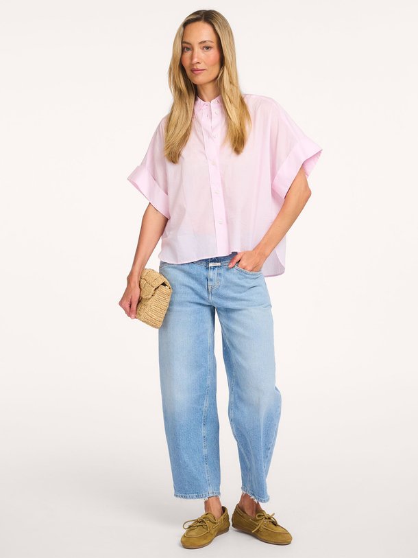 Ontdek de Katoenen blouse van Closed in de kleur Roze bij Orangebag. Op werkdagen voor 21:45 besteld, morgen in huis.