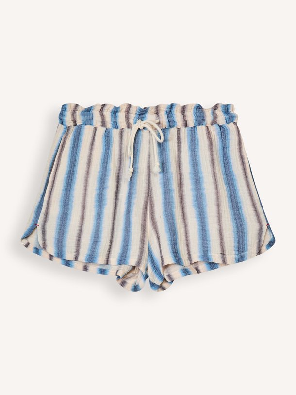 Ontdek de Starla katoenen seersucker short van Xirena in de kleur blauw bij Orangebag. Op werkdagen voor 21:45 besteld, morgen in huis.