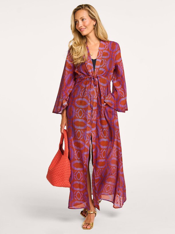 Ontdek de Mila organic cotton maxi jurk van The Belle Of The Beach in de kleur oranje bij Orangebag. Op werkdagen voor 21:45 besteld, morgen in huis.