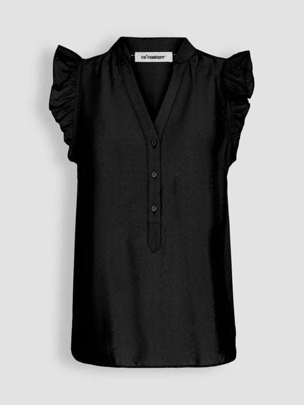 Ontdek de Callum modalmix top van Co'Couture in de kleur zwart bij Orangebag. Op werkdagen voor 21:45 besteld, morgen in huis.