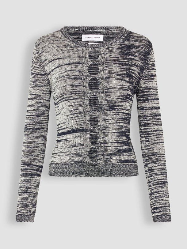 Ontdek de Salya katoenmix gemêleerde top van Samsoe Samsoe in de kleur donkerblauw bij Orangebag. Op werkdagen voor 21:45 besteld, morgen in huis.