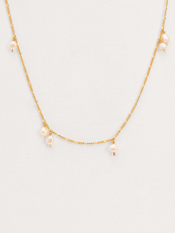 Ontdek de Vergulde halsketting met parels van Wouters en Hendrix in de kleur Goudkleur bij Orangebag. Op werkdagen voor 21:45 besteld, morgen in huis.