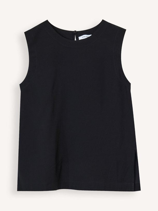 Ontdek de Liv viscosemix top van Knit-ted in de kleur Zwart bij Orangebag. Op werkdagen voor 21:45 besteld, morgen in huis.