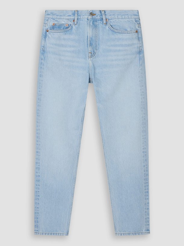 Samsoe Samsoe Cosmo - Regular Waist Loose Fit Jeans - Blauw Ontdek de Cosmo regular waist loose fit jeans van Samsoe Samsoe in de kleur blauw bij Orangebag. Op werkdagen voor 21:45 besteld, morgen in huis.