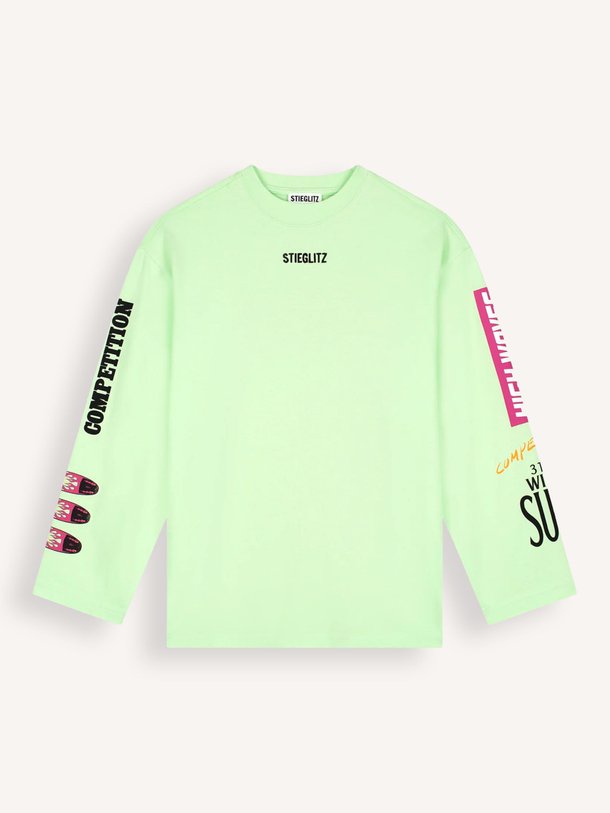 Ontdek de Monica katoenen oversized longsleeve van Stieglitz in de kleur Groen bij Orangebag. Op werkdagen voor 21:45 besteld, morgen in huis.